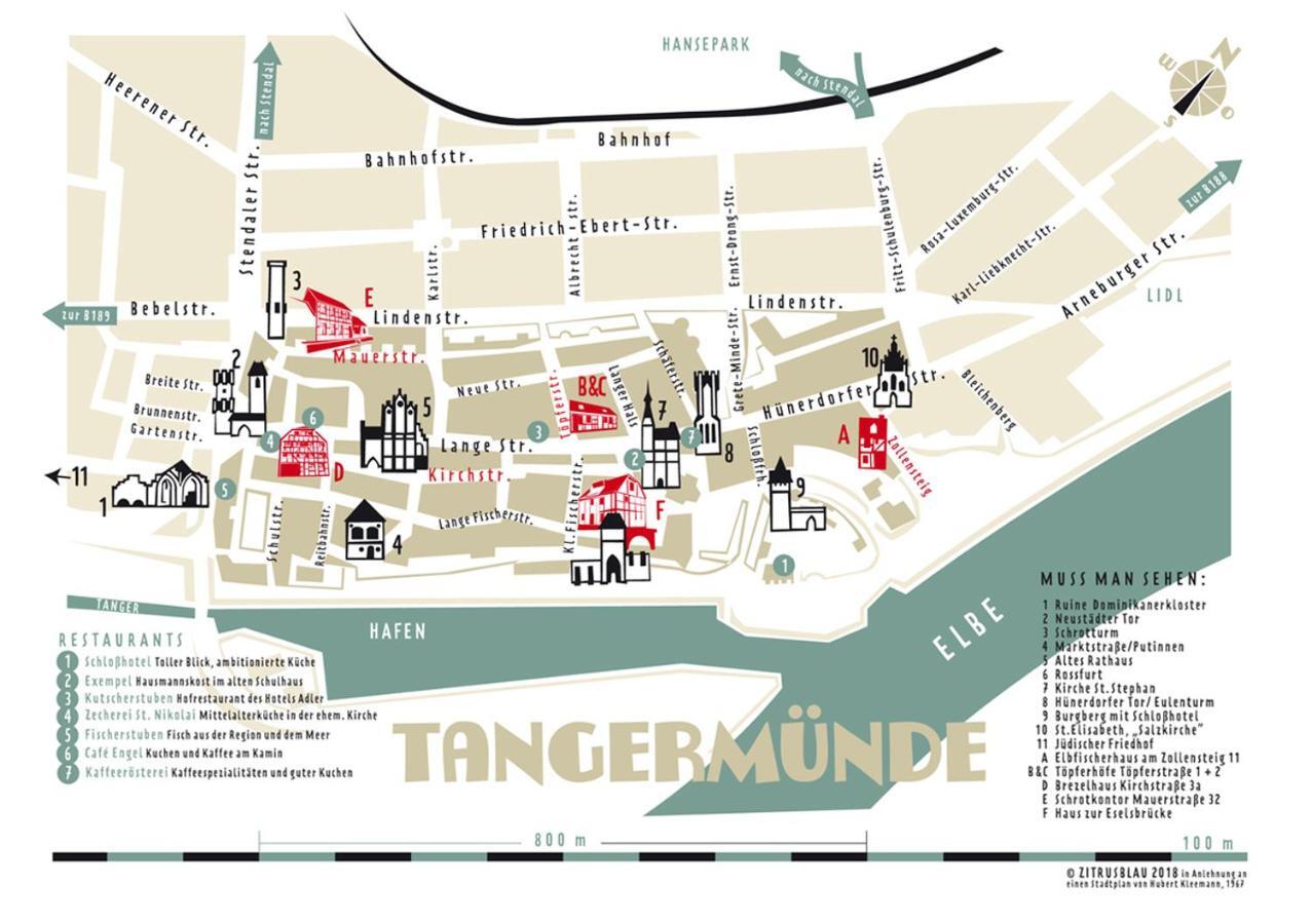 Toepferhof 2 Villa Tangermünde Kültér fotó